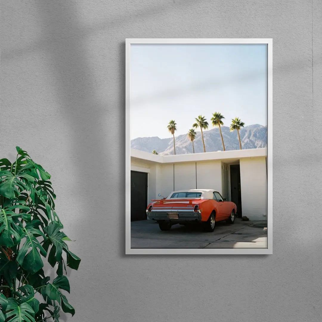 Driveway contemporary wall art print by Thomas Irwin - sold by DROOL