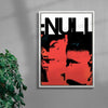 Null Condition contemporary wall art print by Floating Bstrd - sold by DROOL