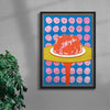 Jello Shots contemporary wall art print by Renee Kao - sold by DROOL