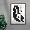 MILO contemporary wall art print by Przemek Bizoń - sold by DROOL