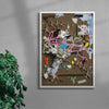 No Way I'm Stopping Now contemporary wall art print by Kitasavi - sold by DROOL