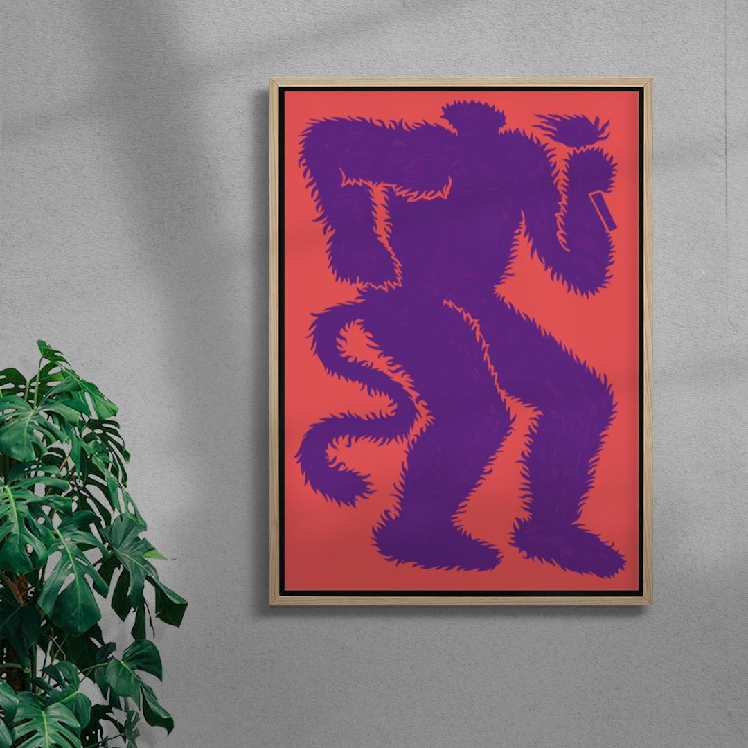 Fire From The Forest contemporary wall art print by Célestin Krier - sold by DROOL
