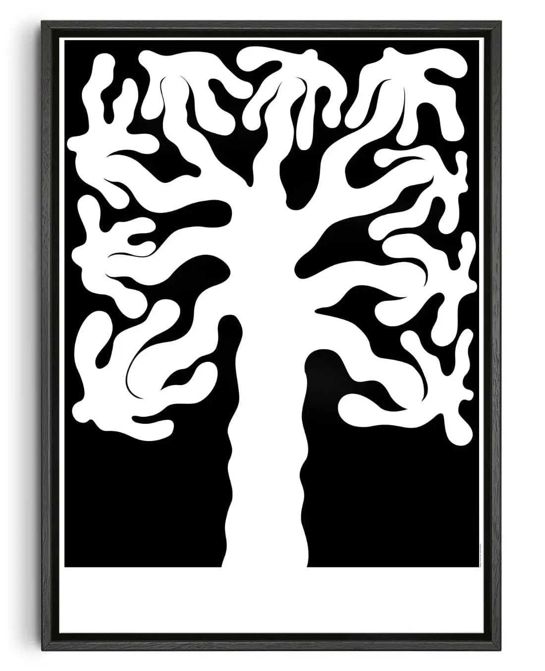 Coexist contemporary wall art print by Sara Cristina Moser - sold by DROOL