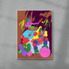 Long Rest contemporary wall art print by Guy Field - sold by DROOL