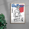 Hold Up contemporary wall art print by Caitlin Flood-Molyneux - sold by DROOL