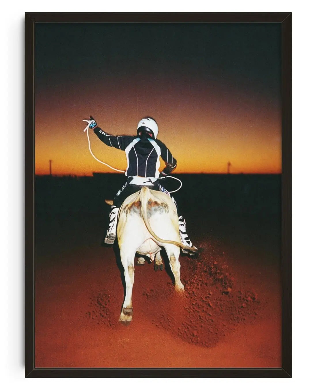 REAR UP contemporary wall art print by Ces XC - sold by DROOL
