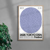 TOKYO DSN contemporary wall art print by George Kempster - sold by DROOL