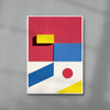 New Formalism II contemporary wall art print by Linus Lohoff - sold by DROOL