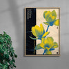 Magnolia contemporary wall art print by MEDG - sold by DROOL