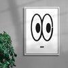 See contemporary wall art print by Adam Foster - sold by DROOL