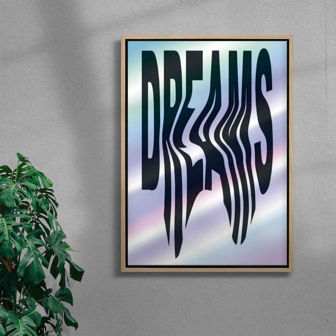 Dreams contemporary wall art print by Ignorance1 - sold by DROOL