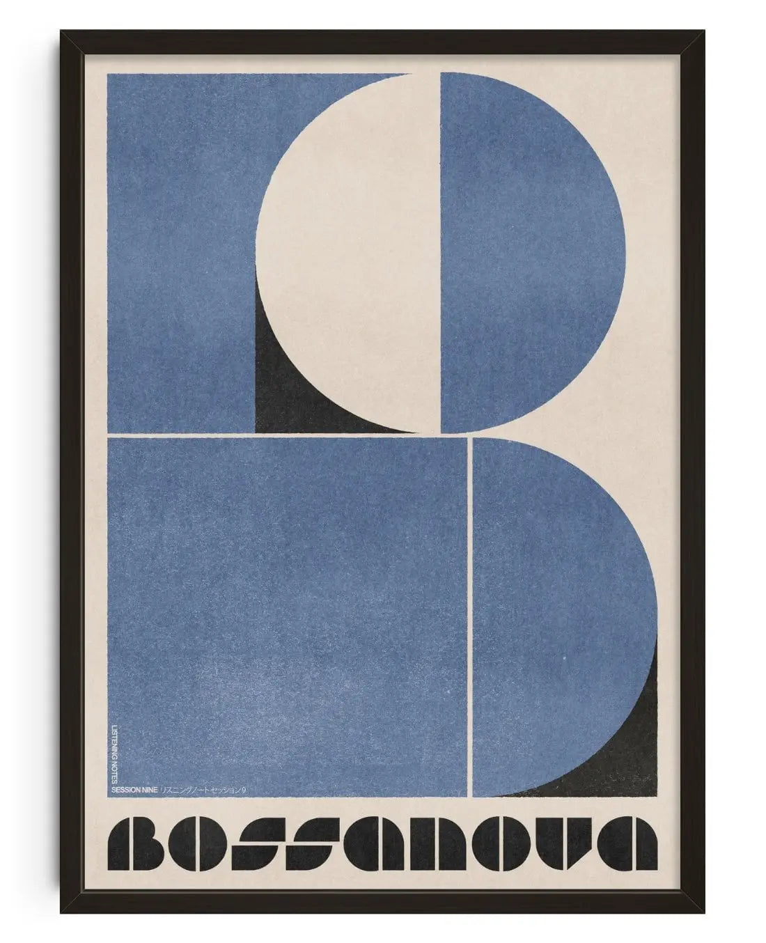 Bossanova contemporary wall art print by Henry M. - sold by DROOL