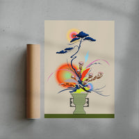 Thumbnail for Changing Seasons I contemporary wall art print by Brindha Kumar - sold by DROOL