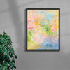 Spring contemporary wall art print by Peter-Maximilian Ronsdorf - sold by DROOL