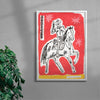 Into The Wild contemporary wall art print by Caitlin Flood-Molyneux - sold by DROOL