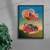 Coming to a Conclusion contemporary wall art print by Paulina Almira - sold by DROOL