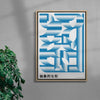 Abstract 01 contemporary wall art print by John Schulisch - sold by DROOL