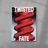 Twisted Fate contemporary wall art print by Sheyi Adebayo - sold by DROOL