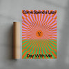 Spend a Lazy Day With Me contemporary wall art print by John Schulisch - sold by DROOL