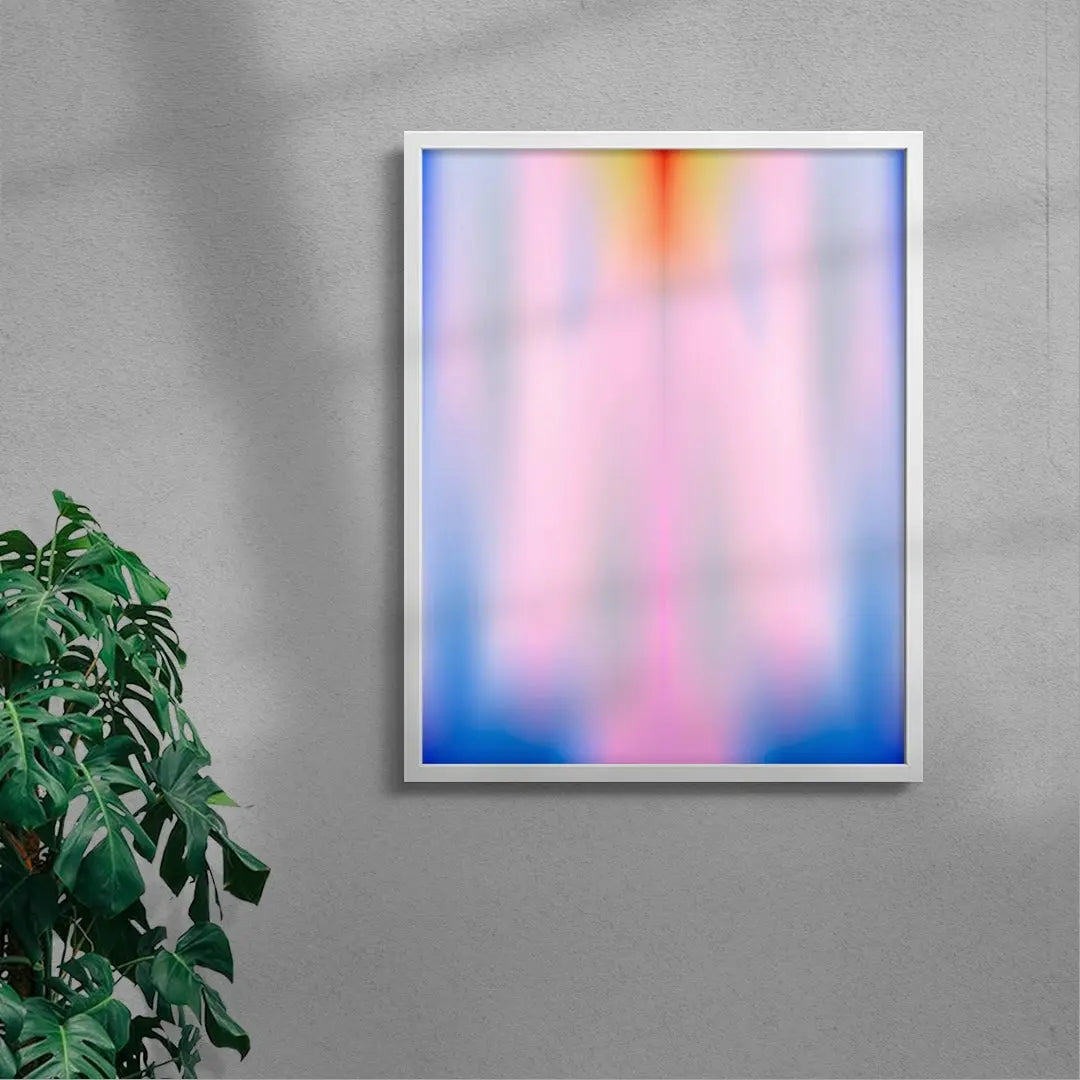 Record 01 contemporary wall art print by Federico Sánchez - sold by DROOL
