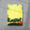 Ginkgo contemporary wall art print by Lily Kong - sold by DROOL