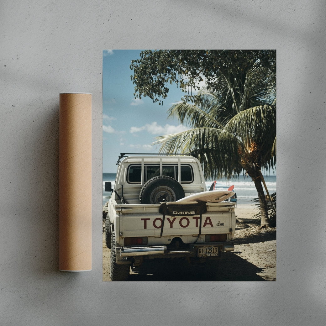 Toyota Surf contemporary wall art print by Korbinian Grad - sold by DROOL