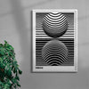 Harmonic Balance - UNFRAMED contemporary wall art print by Adam Foster - sold by DROOL