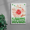 Big Crush contemporary wall art print by River Cousin - sold by DROOL