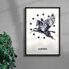 Aurora contemporary wall art print by Juan Sebastián Rosillo - sold by DROOL