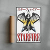 Starfire contemporary wall art print by Utsav Verma - sold by DROOL