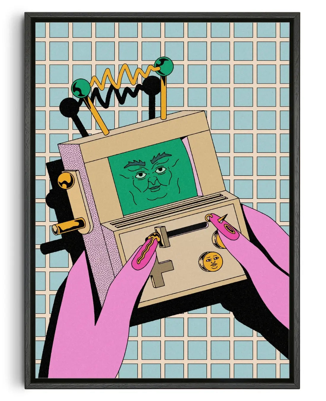 Video Game contemporary canvas print by Azaazelus - sold by DROOL