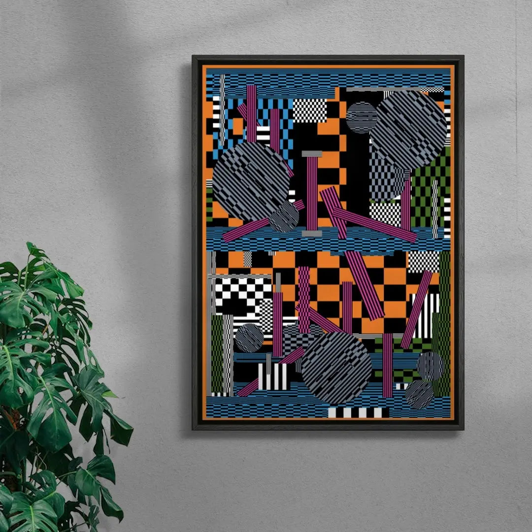 Mind Palace contemporary wall art print by Casiel Checoni - sold by DROOL
