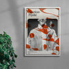 American Psycho contemporary wall art print by Justyna Frąckiewicz - sold by DROOL
