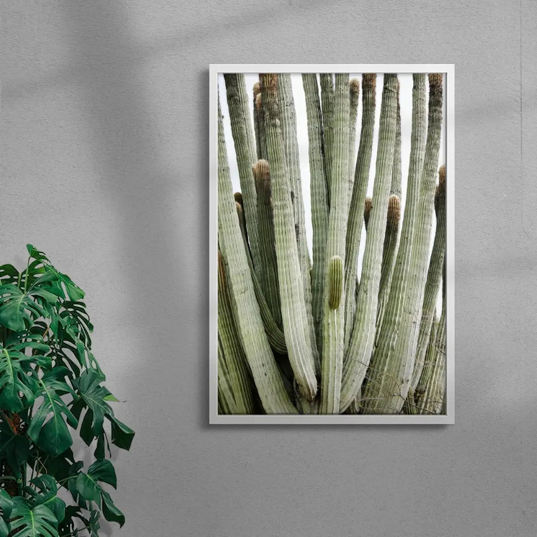 Spike contemporary wall art print by Rebecca Newman - sold by DROOL