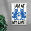 At my Limit contemporary wall art print by Alexander Khabbazi - sold by DROOL