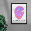 Mind Control contemporary wall art print by Antoine Paikert - sold by DROOL