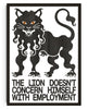 Load image into Gallery viewer, The Lion contemporary wall art print by Alexander Khabbazi - sold by DROOL