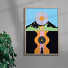 Atami contemporary wall art print by Shinzo Noda - sold by DROOL