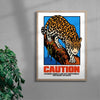 Roaming Animals contemporary wall art print by Othman Zougam - sold by DROOL