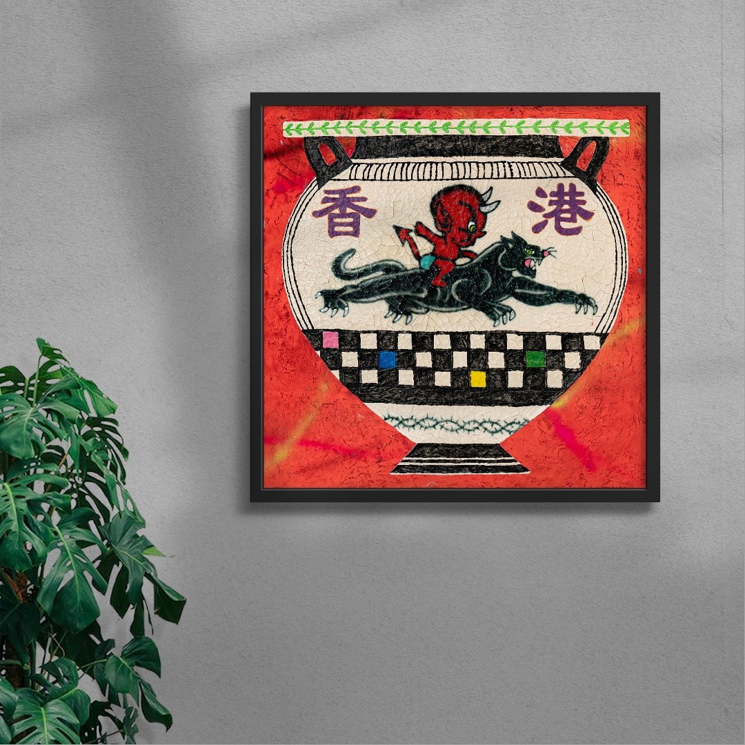 Pot 39 contemporary wall art print by Julien Jaca - sold by DROOL