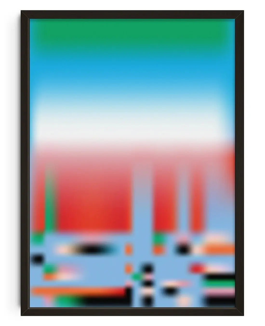 Sound Meditations contemporary wall art print by Kim Van Vuuren - sold by DROOL