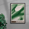 Ambient contemporary wall art print by Henry M. - sold by DROOL