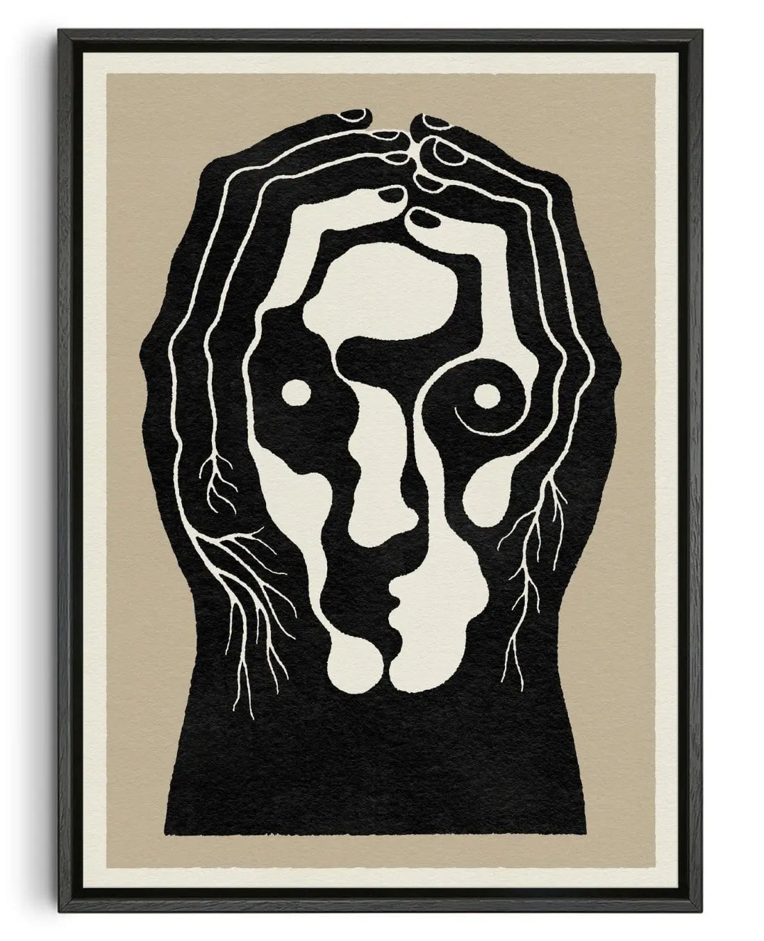 Pilgrim contemporary wall art print by Henrik Delehag - sold by DROOL