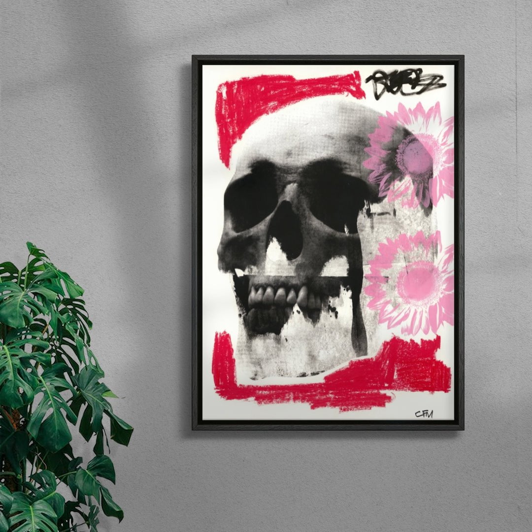 Still Life contemporary wall art print by Caitlin Flood-Molyneux - sold by DROOL