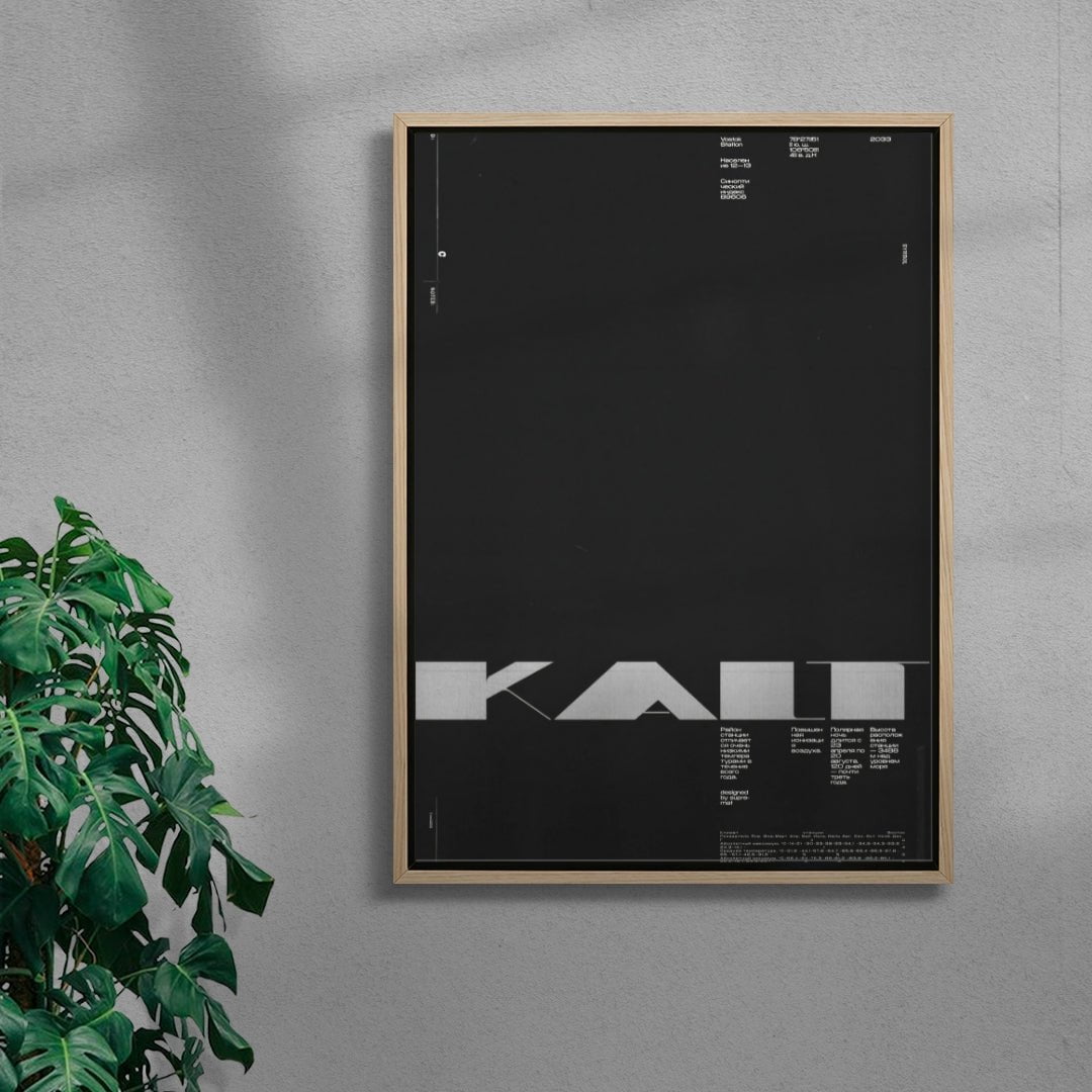KALT contemporary wall art print by Roman Post. - sold by DROOL