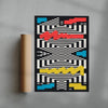 LOVE INTEGRITY TRUTH contemporary wall art print by Xtian Miller - sold by DROOL