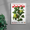 Two Apples contemporary wall art print by George Kempster - sold by DROOL