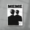 MEME contemporary wall art print by Utsav Verma - sold by DROOL