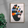 Colors Hand contemporary wall art print by David Vanadia - sold by DROOL