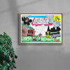 Time In The City: London contemporary wall art print by Time - sold by DROOL